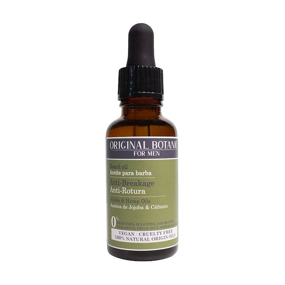Чоловіча олія для бороди Original Botanic For Men Anti-Breakage Beard Oil, 30 мл